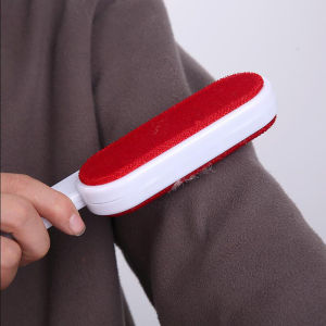 Double-sided Electrostatic Cashmere Brush A Hair Removal Wonder Wool Coat Hair Removal Brush and Clothes Hair Sticking Device