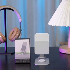 Giá Đỡ Điện Thoại Máy Tính Bảng Ipad Beez Home Xoay 360 Độ Gấp Gọn Để Bàn Hợp Kim Nhôm