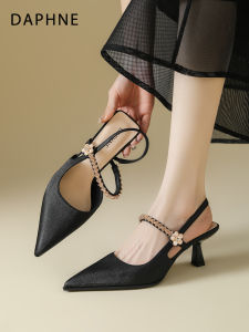 Daphne | Pointed Heel Stylish Womens Mary Jane Sandals