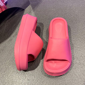 Young Adult Heart Fashion Bowknot Flip-Flops Womens Summer Outwear Small Raise the Bottom Internet Celebrity Sweet Sandals