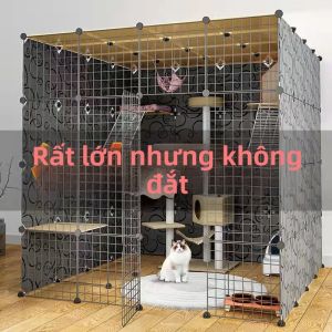 Nhà Mèo Trong Nhà Lớn 3 Tầng