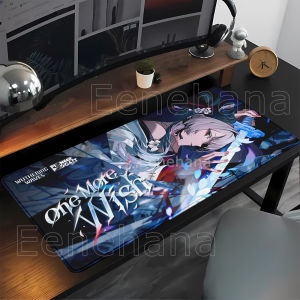 Gaming Mousepad Wuthering Waves Hiyuki Computer offices keyboard Mouse Pad Anime overlock Rubber 400x900mm HD Printing Desk Mat