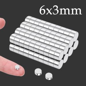 6x3mm circular magnet suitable for photo wall mounting bathroom accessories whiteboards warehouses and home storage
