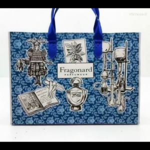 Fragonard LIMITED EDITION Large Blue WaterProof Bag by Senteurs de Provence since 2004 (International Shipping Available)