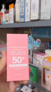 [TEM PHỤ + XUẤT VAT] Serum Chống Nắng Lovely CC Pink Tone Up Sun Serum SPF50+/ PA+++ - 30g