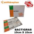 BACTIGRAS (10cm X 10cm) (per pc) By SMITH AND NEPHEW. 