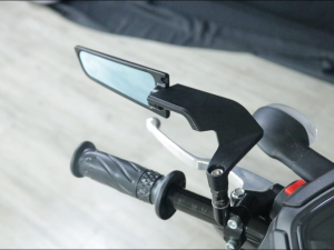 กระจกมองข้าง สวมใส่ได้แบบสากล สำหรับรถจักรยานยนต์ ปรับได้ 180° CNC คุณภาพสูง เหมาะสำหรับ Click 125i และ Mio i 125