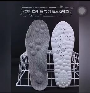 Insole Sepatu Foam Empuk High Elastic Breathable Sol Sepatu Olahraga shock absorption