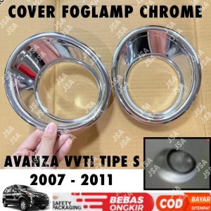 Cover Foglamp Avanza VVTI Tipe S 2007 2010 2011 Fog Lamp Chrome .