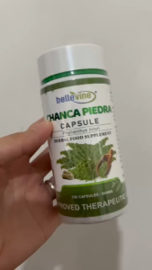 Bellevine Chanca Piedra 500mg x 100 Capsules | Phyllanthus Niruri Food Supplement for Kidney Health & Detox
