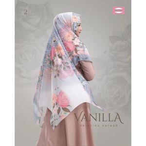 Jilbab Syari Khimar Vanilla Ceruti By Sayra Hijab