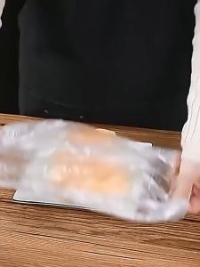 ถุงถนอมอาหาร ถุงครอบอาหาร แรปห่ออาหาร ฟิล์มห่ออาหาร ที่ห่ออาหาร fresh wrap ยืดได้ ถุงละ100ชิ้น #C178