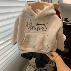 Printed Hoodie for Kids and Teens 3-Season Loose Fit