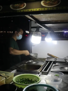 Đèn treo tích điện 80W 260W 500W kháng nước pin trâu đa năng tặng cáp sạc