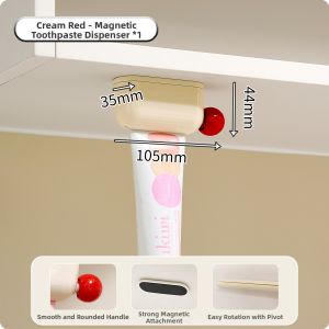 AIJIADA | No-Drilling Wall-Mounted Electric Toothbrush Holder For Bathroom