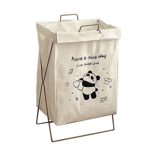 กระสอบเสื้อผ้าสีสันสดใส ความจุขนาดใหญ่ ทำจากผ้าฝ้าย รูปทรงญี่ปุ่น ที่ใส่เสื้อผ้าสกปรกสำหรับใช้ในบ้าน