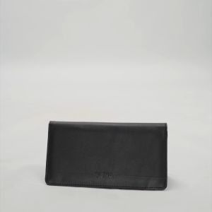 VONA Zion Long Wallet - Dompet Pria Panjang Lipat 2 Extra Slot Kartu Kulit PU Premium