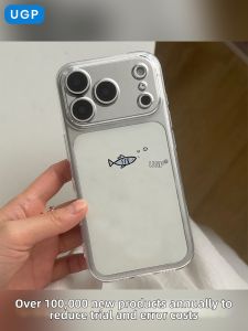 UGP | Transparent Creative Fish Drawing Slim & Elegant Shockproof Phone Case