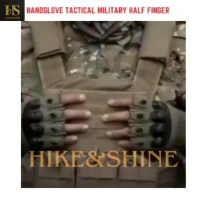 Hand Glove Half Tactical Military Outdoor Motor Sarung Tangan Setengah Jari