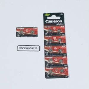 Pin AG5 G5 LR754 LR48 193 GP93A 393 SR754W / Pin 1.5V Camelion