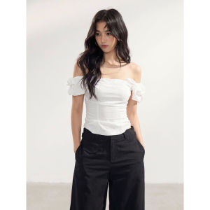 withmin | Áo Dễ Thương Phong Cách Dây Kéo Slimming