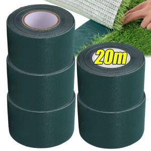 20M Artificial Grass Seam Tape Self-Adhesive Garden Lawn Green Tape Synthetic Lawn Grass Carpet Fixed Connection Tape