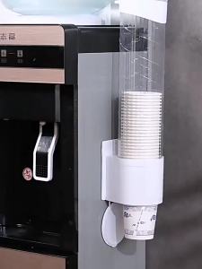 Automatic Cup Dispenser Wall Mounted Plastic Cup Holder