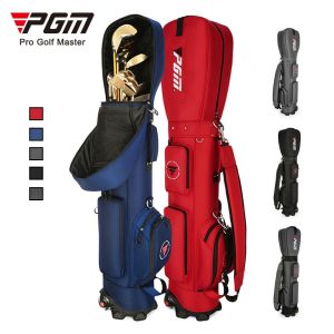 PGM Golf Bags Mens and Womens Air Consignment Ball Bag Large Capacity Lightweight Club stand Bag with Wheels Travel Bag QB069