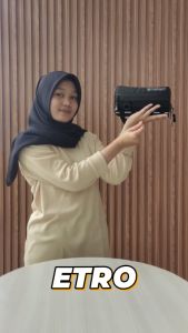 Thobach - Tas Selempang Pria Sling Bag Etro Waterproof Clutch Bag Pria Waist Bag Pouch Bag Pria