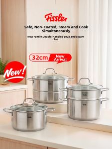 Stainless Steel Steam Pot Set