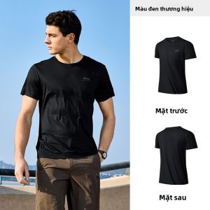 Jeep Lux | Áo thun nam Jeep Lux Cool Sensation Dry Fit Quick Dry Fitness-Shirt cổ tròn tay ngắn thoáng khí đàn hồi cao mùa hè
