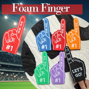 12 mini foam finger game and theme party cheerleading accessories lightweight party game props and cheering accessories