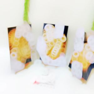 Hiasan Dinding 3D Elegan Marble Flowers (20x30cm)