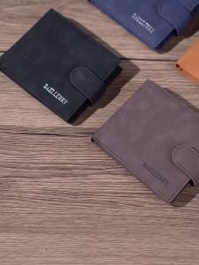 Baellerry | Ví Nam Baellerry Vintage Chất Liệu Mờ Làm Thủ Công Bởi Các Nghệ Nhân Bậc Thầy Có Khóa Bấm Ngăn Đựng Tiền Xu Ô Đựng Ảnh Thẻ & Nhiều Ngăn Đựng Thẻ.