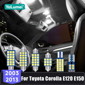 For Toyota Corolla E120 E150 2003 2004 2005 2006 2007 2008 2009 2010 2012 2013 Car LED Bulbs Dome Lamp Interior Accessories