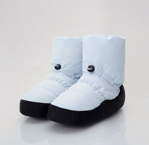 Winter Plush Ballet Shoes Women Fleece Lined Dance Boots Adults Kids Warm Up Cotton Booties for Ballet Practice