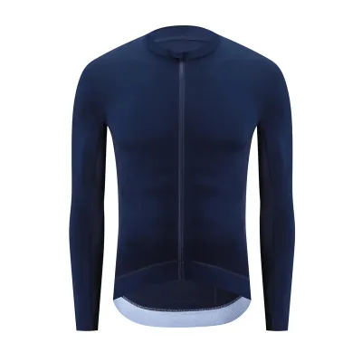 เสื้อจักรยาน HISERWA แขนยาว รุ่น Pro Aero Slim Fit สำหรับปั่นจักรยานเสือภูเขาและจักรยานถนน เนื้อผ้าระบายอากาศ แห้งเร็ว
