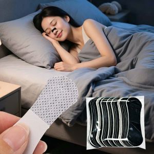 30Pcs/Pack Anti Snoring Nose Strip for Breathing Correction Physical Expansion Breathable Nasal Patch Better Sleep Comfortable Improve