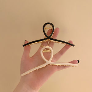 ที่หนีบโลหะคุณภาพสูงสำหรับผมหนา ขนาดใหญ่พิเศษ กิ๊บติดผม 13 ซม สำหรับยึดผมด้านหลังศีรษะ กิ๊บติดผม การจัดสไตล์ เครื่องมือ