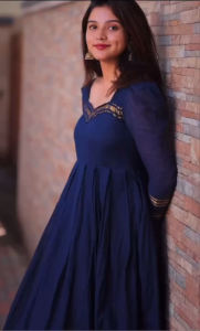 [𝐏𝐑𝐄 𝐎𝐑𝐃𝐄𝐑] 𝐀𝐍𝐀𝐑𝐊𝐀𝐋𝐈 𝐆𝐎𝐖𝐍 𝐃𝐑𝐄𝐒𝐒  𝐒𝐈𝐙𝐄:-𝐒 𝐓𝐎 𝟑𝐗𝐋 𝐅𝐀𝐁𝐑𝐈𝐂 : 𝐋𝐢𝐜𝐡𝐢 𝐬𝐢𝐥𝐤 ~ 𝐃𝐞𝐥𝐢𝐯𝐞𝐫𝐲 𝐋𝐞𝐚𝐝 𝐓𝐢𝐦𝐞 : 𝟏𝟎 𝐝𝐚𝐲𝐬