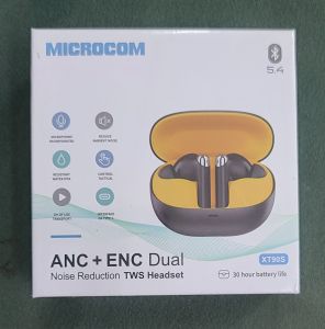 Tai nghe bluetooth v5.4 XT90S của MICROCOM có mic chính hãng! (tai nghe không dây)