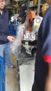 MÁY CẮT KỸ THUẬT TỰ ĐỘNG KO BA VIA -CẮT 45 ĐỘ GHÉP GÓC CHUẨN 90 ĐỘ -ĐIỆN 380V- MÁY KÈM LƯỠI CẮT CẦU VỒNG CẮT INOX MÁY CẮT ỐNG 50/100