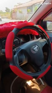 Cover Setir Mobil 38cm Busa Empuk - Sarung Setir Mobil / Cover Stir Mobil Simple Elegant Sporty 38 cm by Einstein-Store
