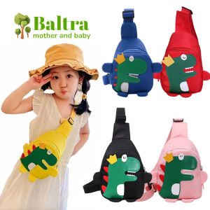 Baltra Kids Backpack Girls Boys Sling Bag Cute Dinosaur Cartoon Child Waist Bag Travel Shoulder Bag Toddler Preschool
