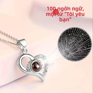 Vòng Cổ Hoa Hồng Đỏ Hình Trái Tim Dành Cho Nữ - Quà Tặng Ngày Lễ Tình Nhân Kỷ Niệm Sinh Nhật Ngày Của Mẹ Kèm Hộp Quà