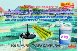 MOLASE 8 KG TETES TEBU MURNI TANPA CAMPURAN UNTUK PERIKANAN