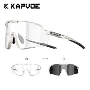 Kapvoe | KAPVOE Photochromic Sports Sunglasses Stylish Cycling Climbing Hiking and Driving Glasses Outdoor Sun Protection Sunglasses