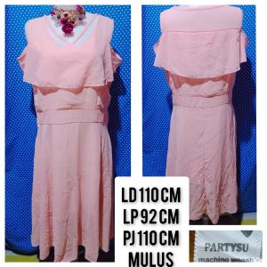DRESS ONE SHOULDER PINK(PARTYSU) 453