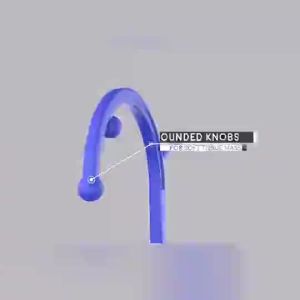 Original Thera Cane Back Massager Trigger Point Self Massage Stick Hook Theracane Body Muscle Relief Therapeutic Tools