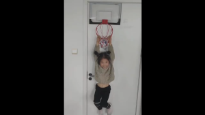 Hanging Basketball Hoop Indoor Wall Mounted Mini Basketball Hoop Mini Basketball Hoop With Ball